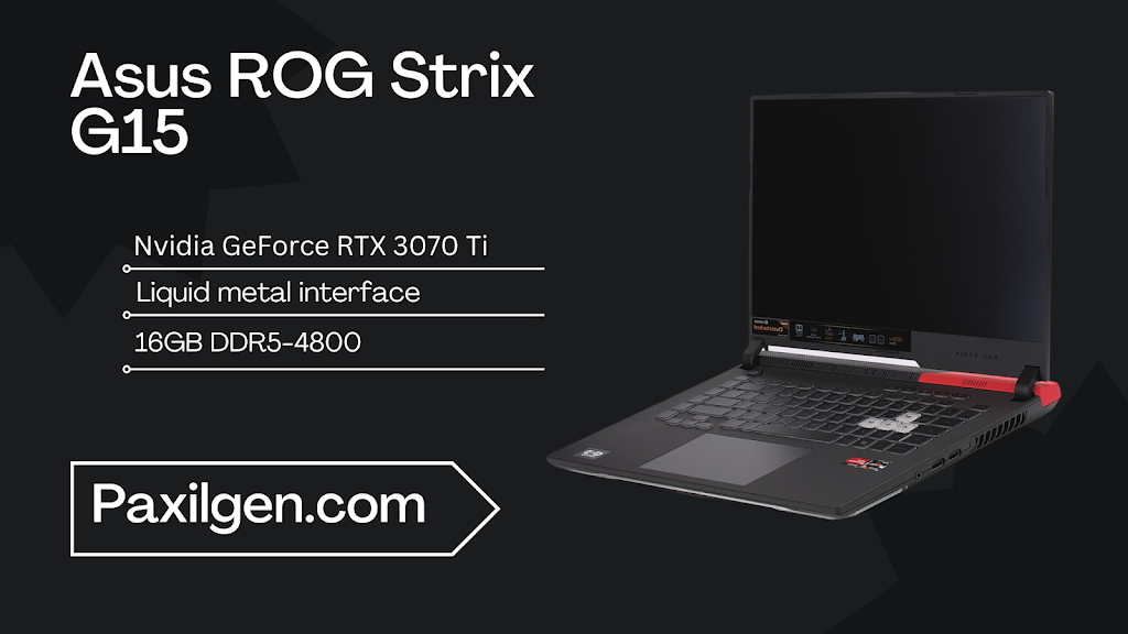 Asus ROG Strix G15 (G513RW) Review: A Powerhouse Gaming Laptop for 2024